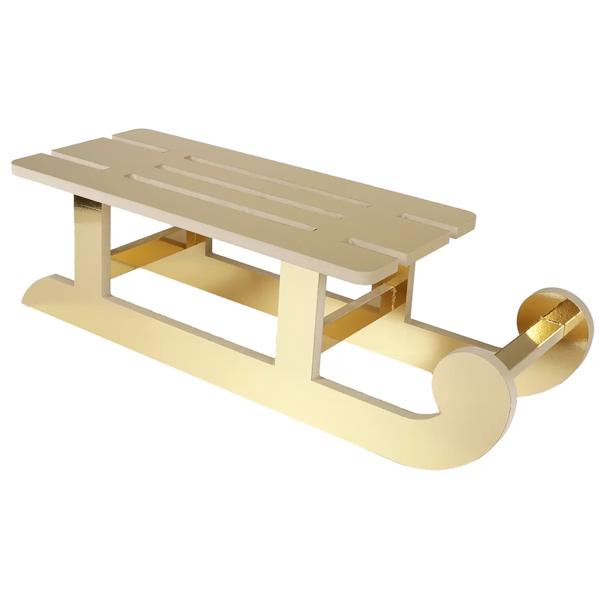 Outlet DecoWoerner Schlitten gold