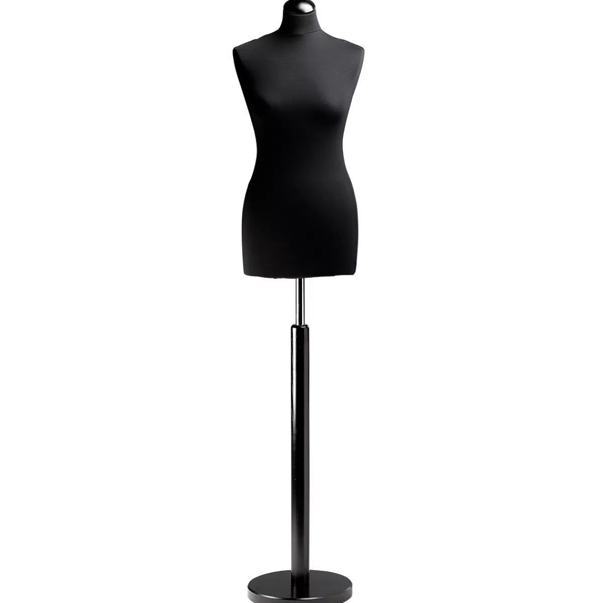 New DecoWoerner Schneiderpuppe Weiblich, Büste 72 Cm, / schwarz