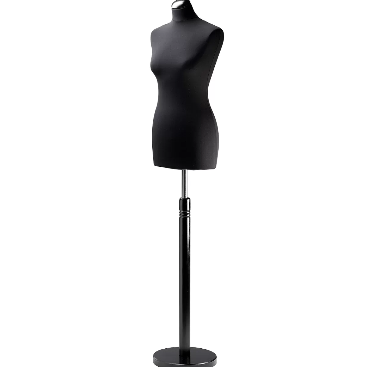 New DecoWoerner Schneiderpuppe Weiblich, Büste 72 Cm, / schwarz