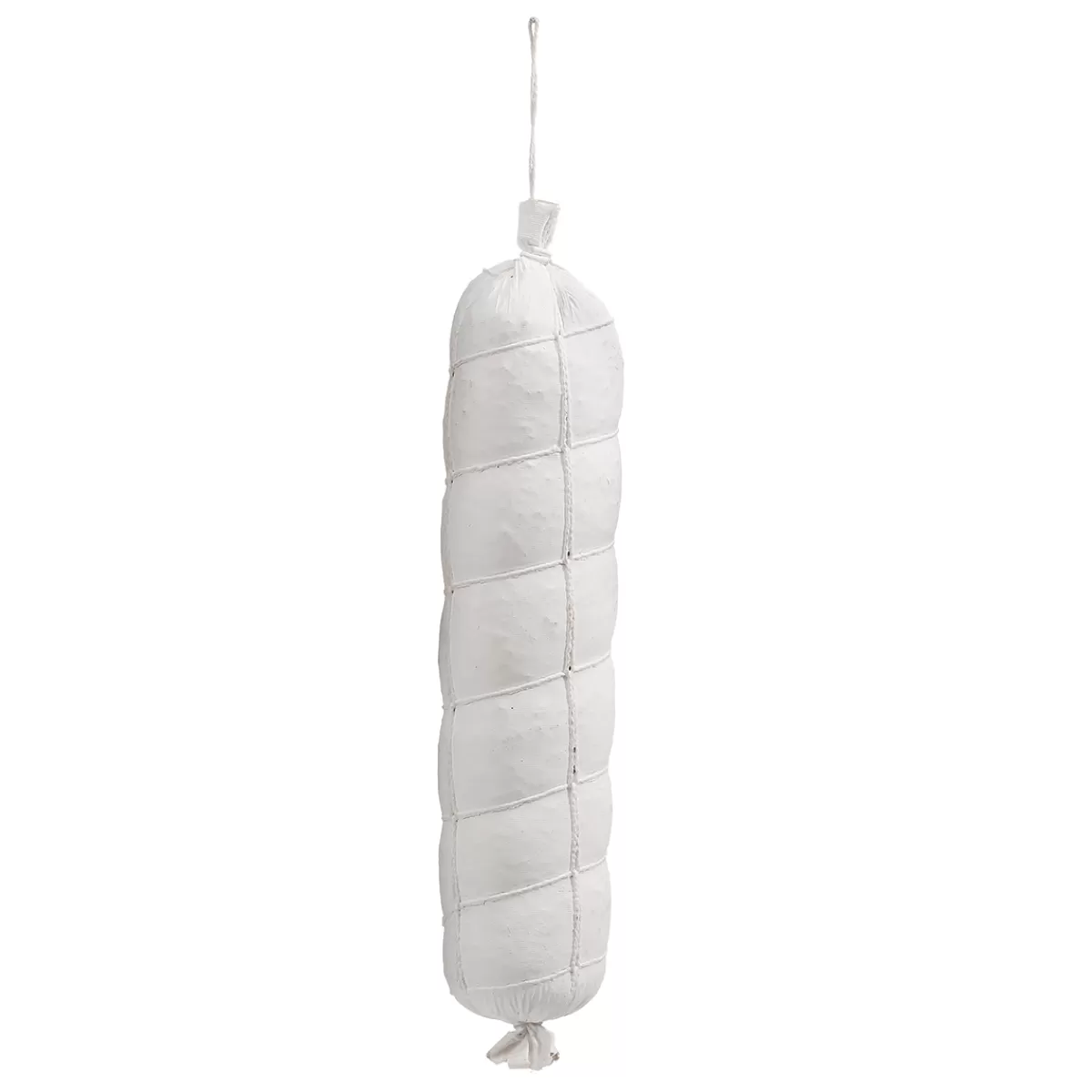 Clearance DecoWoerner Schnürdarm - Salami Lebensmittel-Attrappe, 40 Cm weiß