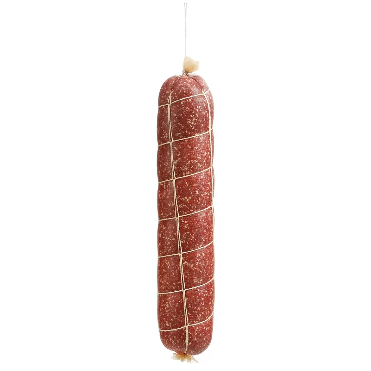 Clearance DecoWoerner Schnürdarm-Salami, Lebensmittel-Attrappe 35 Cm rot