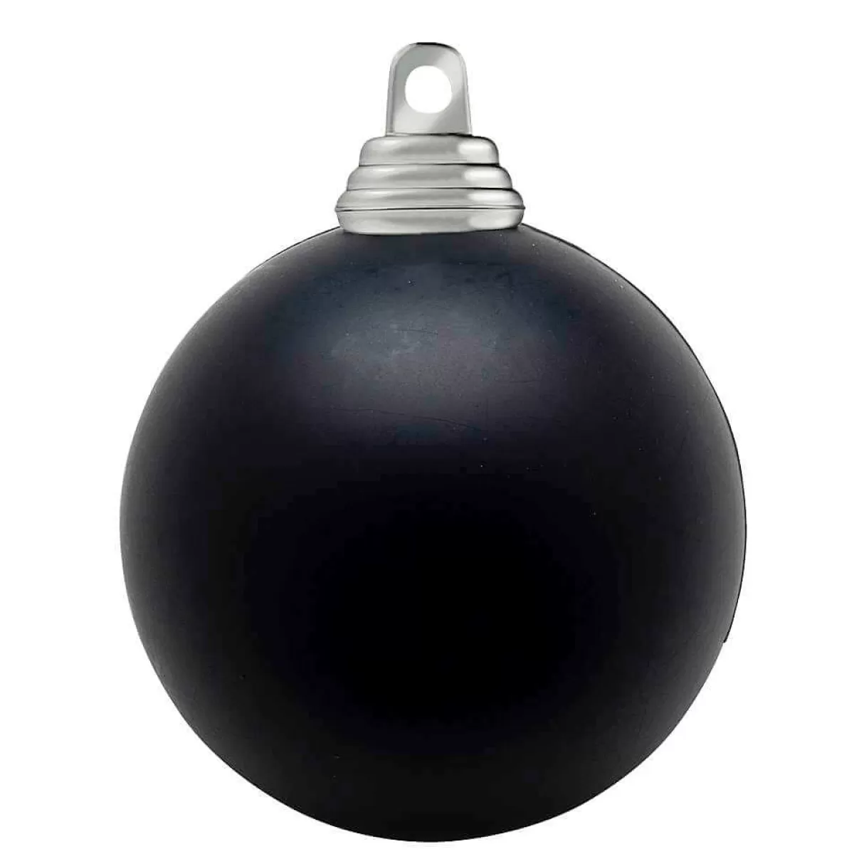 Discount DecoWoerner e, Matte Weihnachtskugeln Aus Schwer Entflammbarem Kunststoff, 6 Cm Ø – 24 Stück schwarz
