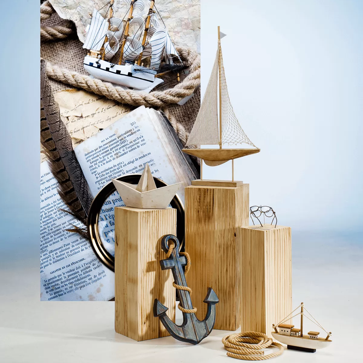 Outlet DecoWoerner Schwer Entflammbarer Stoffbanner „Logbuch“ Aus Fahnenstoff 100 X 200 Cm Beige
