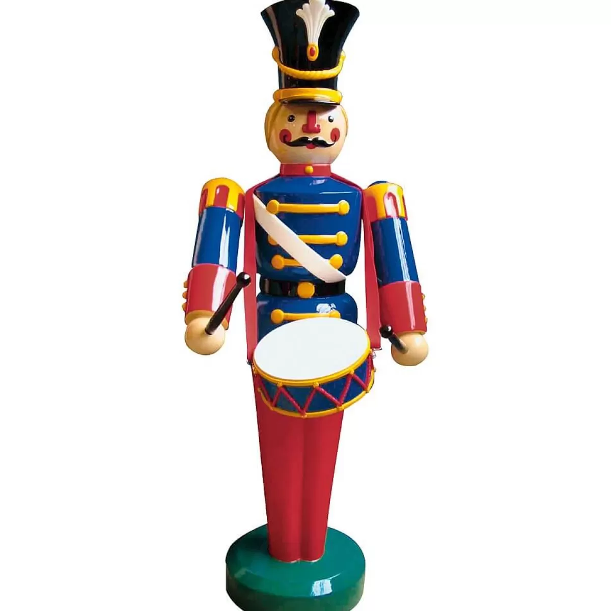 Shop DecoWoerner Soldat Figur Mit Trommel 185 Cm, Blau-rot mehrfarbig