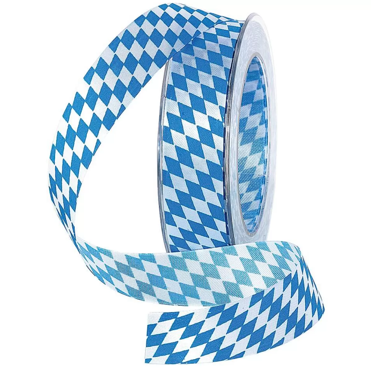 Hot DecoWoerner Stoffband "Bayern" 25 Mm 25 M blau