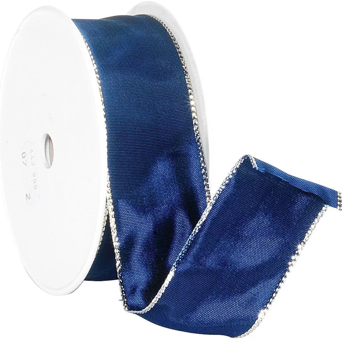 Cheap DecoWoerner Stoffband Mit Goldkante, 40 Mm, 25 M, blau