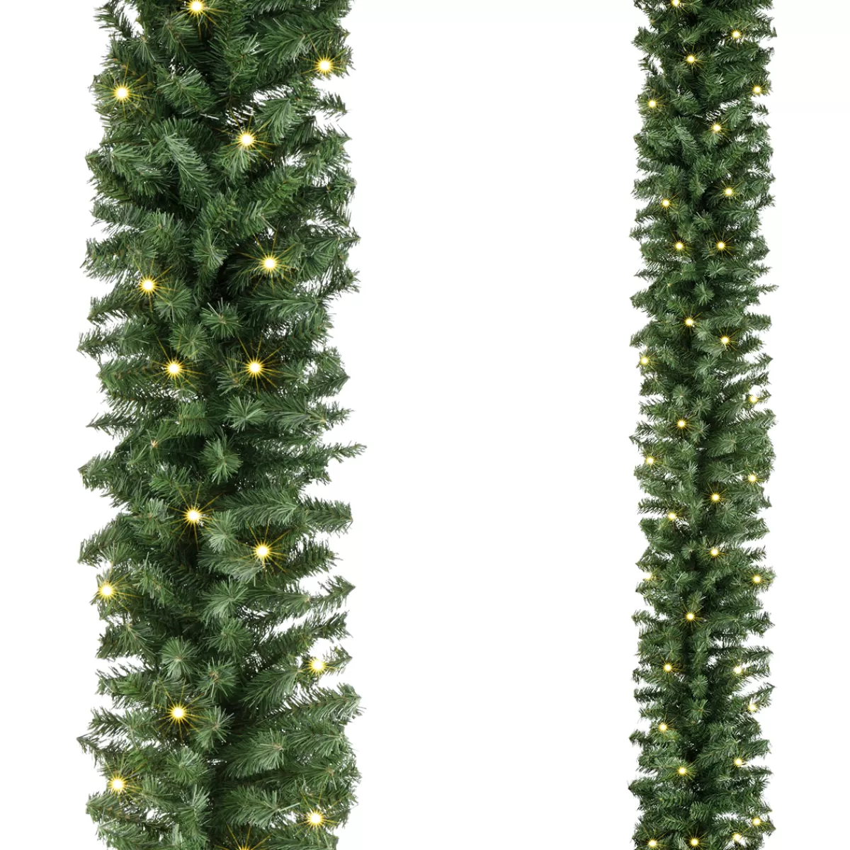 Store DecoWoerner Tannengirlande Standard Mit LED, 270 Cm, 30 Cm Ø grün