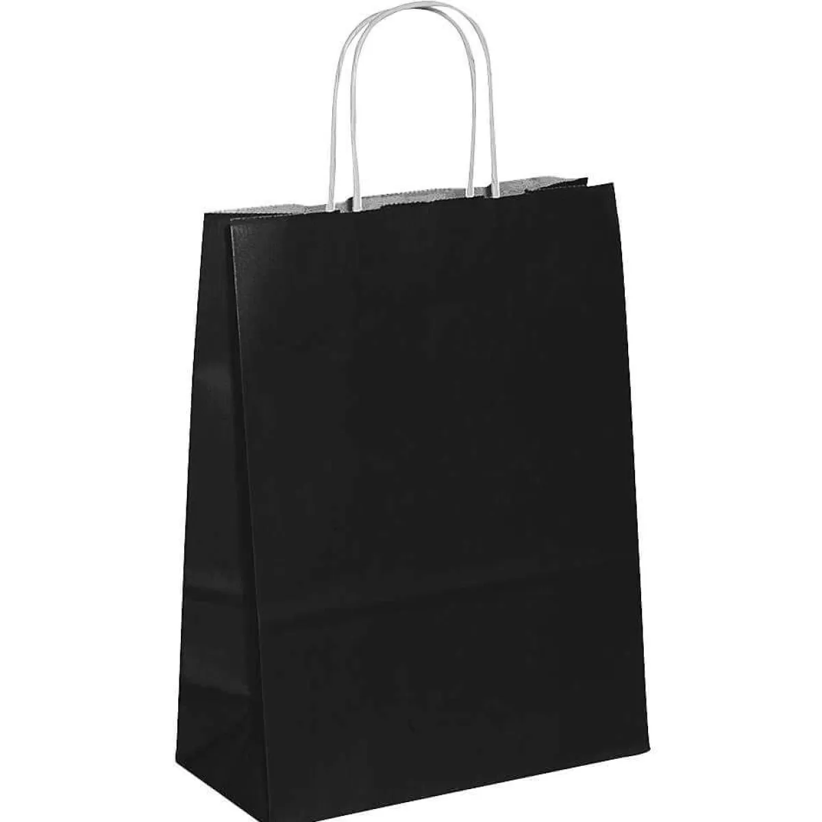 Cheap DecoWoerner Tragetasche "Uni", 24 X 18 Cm, 50 Stück schwarz