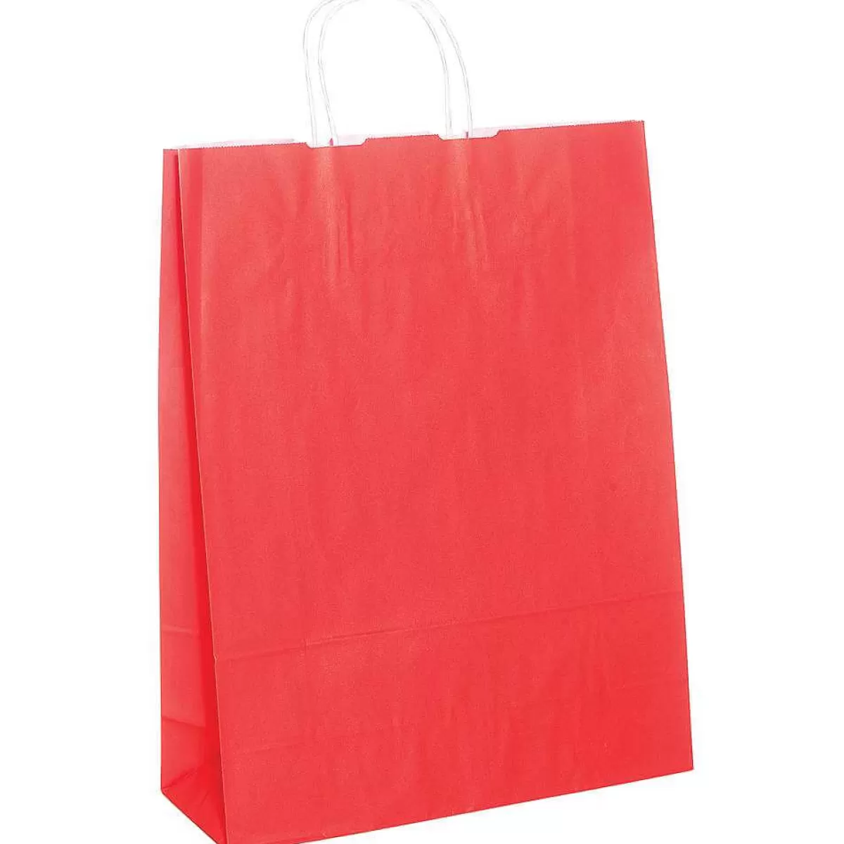 Clearance DecoWoerner Tragetasche "Uni", 36 X 41 Cm, 50 Stück rot