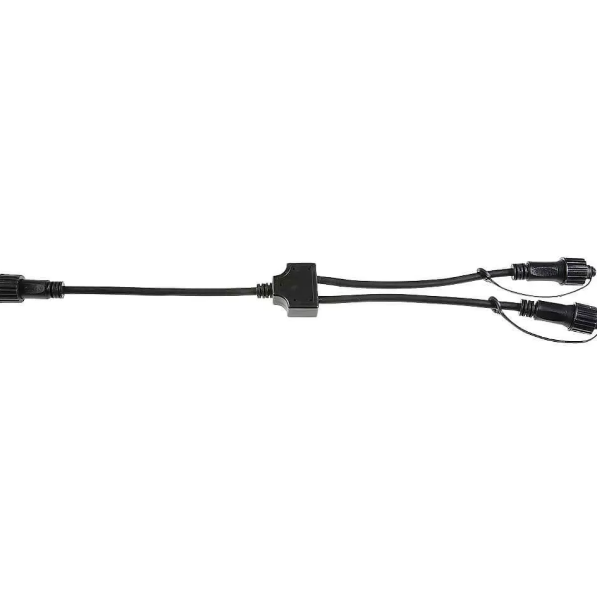 Flash Sale DecoWoerner Verteiler-Kabel 2fach Für LED Profi System schwarz