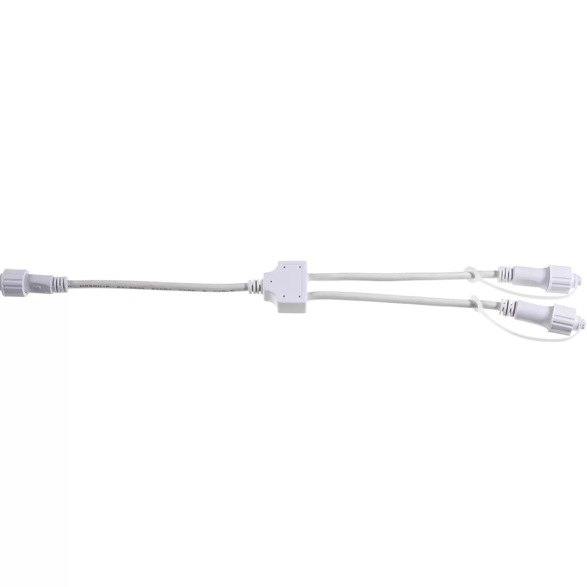 Cheap DecoWoerner Verteiler-Kabel 2fach Für LED Profi System weiß