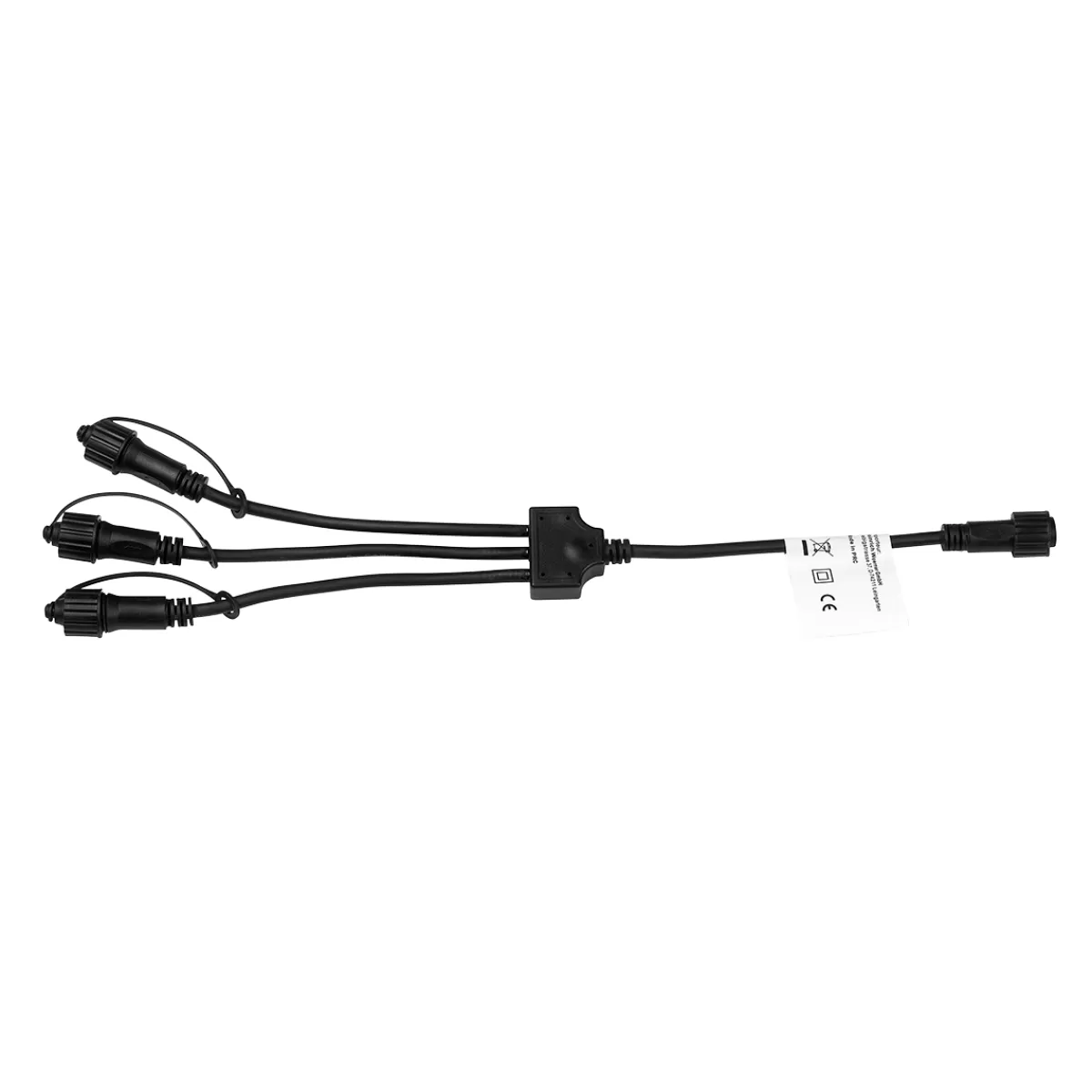 Discount DecoWoerner Verteiler-Kabel 3fach Für LED Profi System schwarz