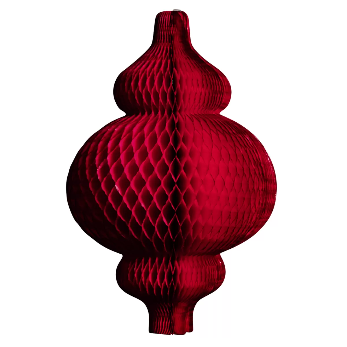 Online DecoWoerner Wabenpapier-Hänger Ornament, 45 Cm rot