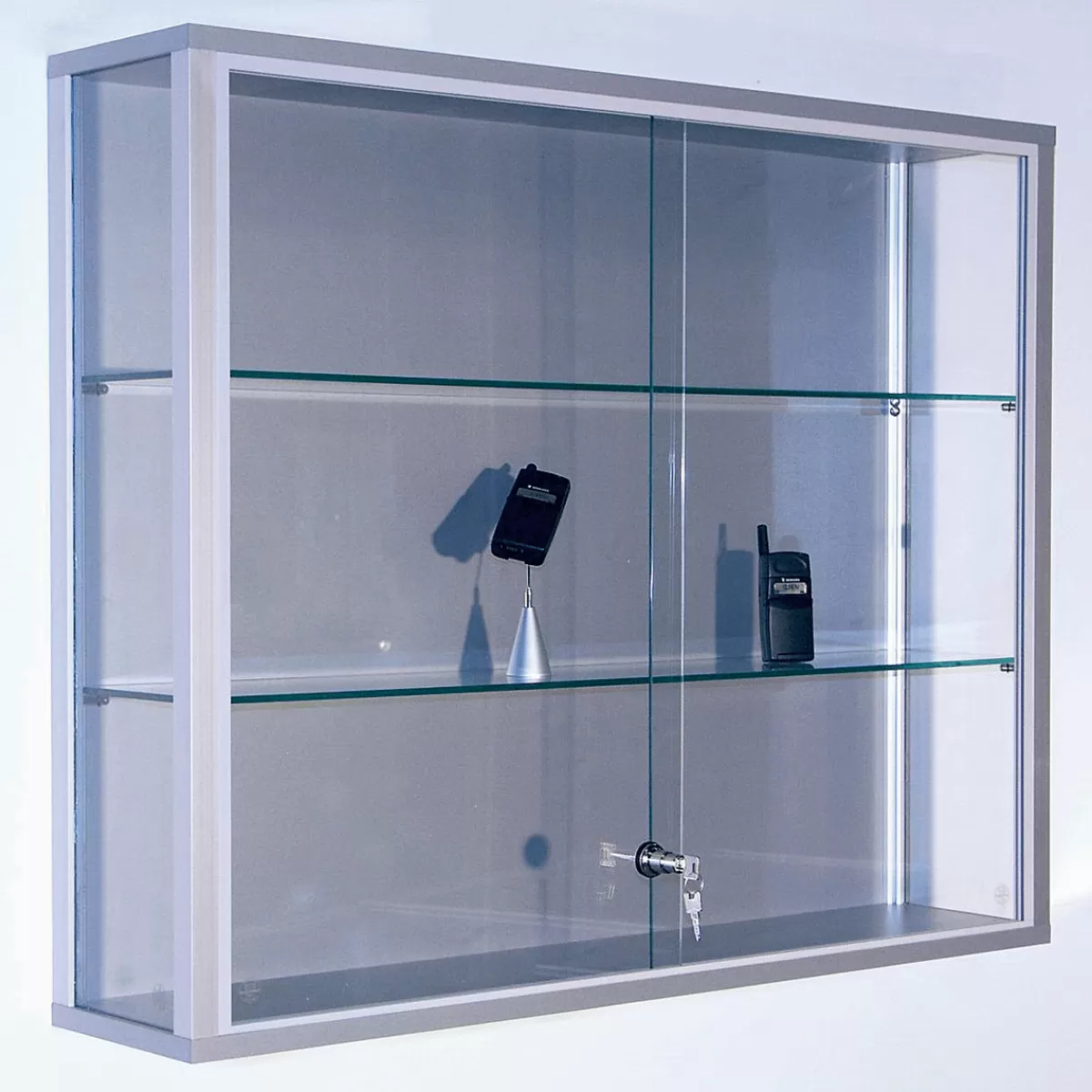 Shop DecoWoerner Wandvitrine 80 X 150 X 20 Cm transparent