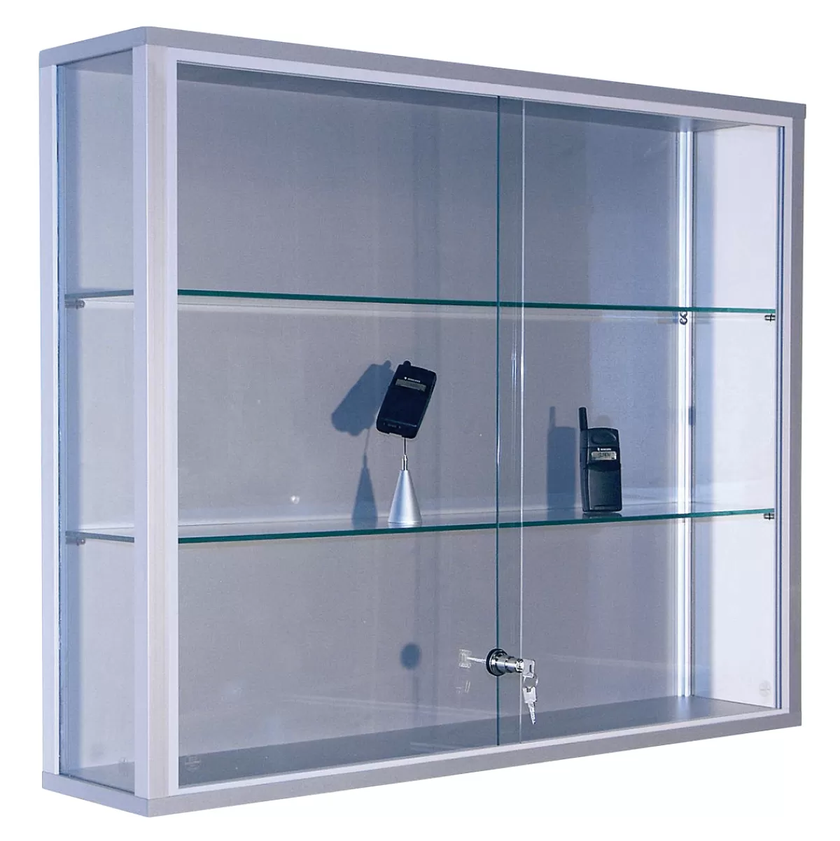 Shop DecoWoerner Wandvitrine 80 X 150 X 20 Cm transparent