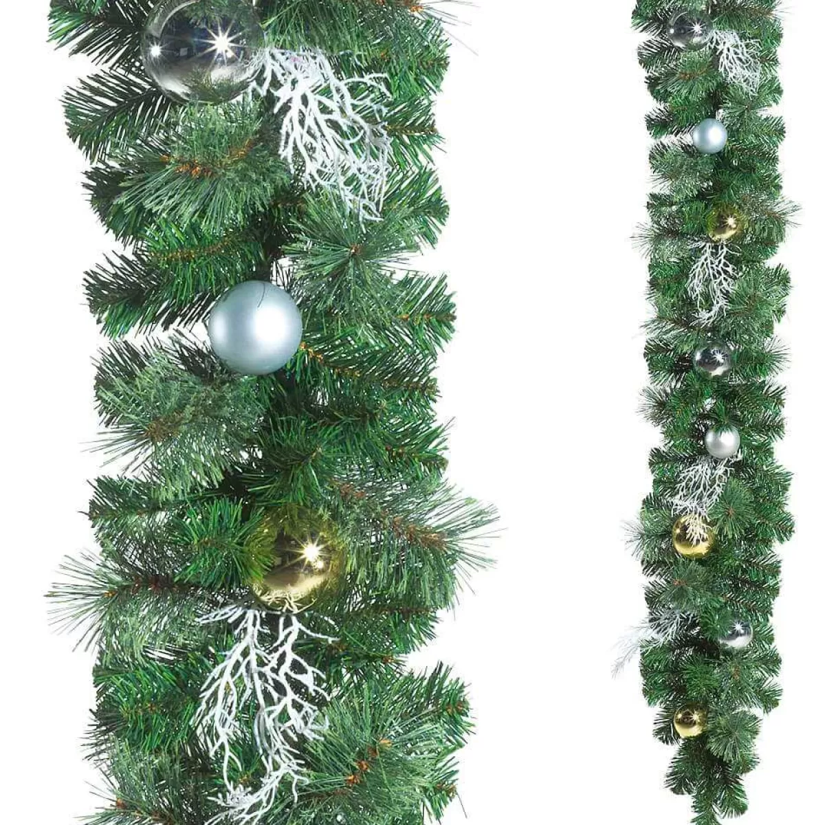 New DecoWoerner Weihnachtsgirlande 180 Cm grün