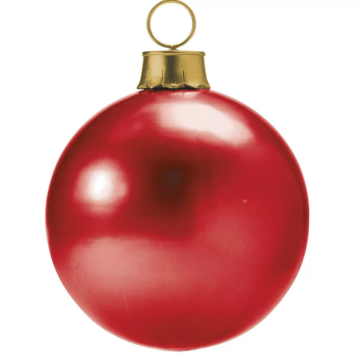 Best DecoWoerner Weihnachtskugel, 60 Cm Ø, , Gold rot