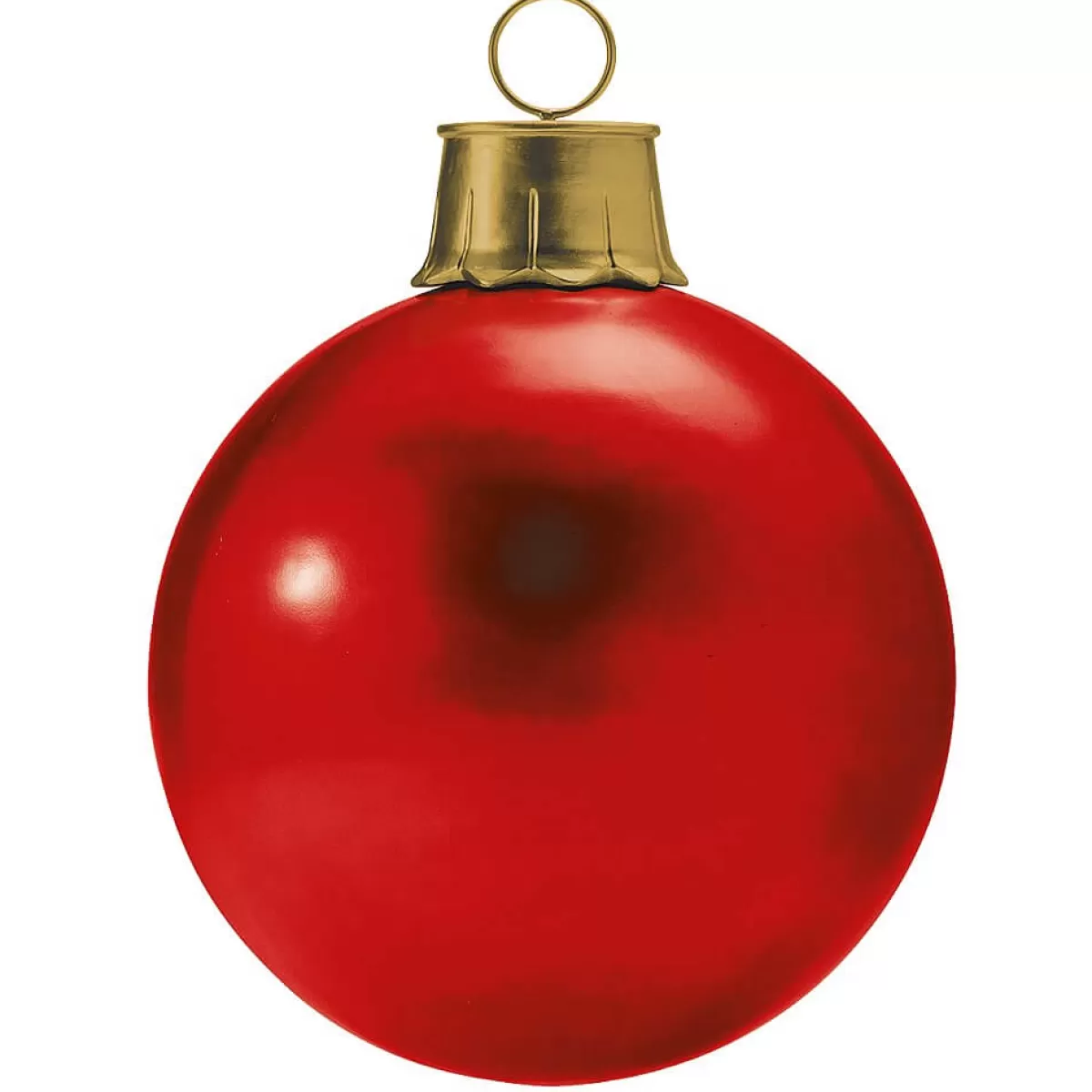 Best DecoWoerner Weihnachtskugel, 70 Cm Ø, rot