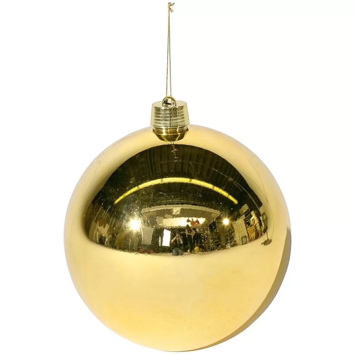 Clearance DecoWoerner Weihnachtskugel XXL Glänzend, 30 Cm gold