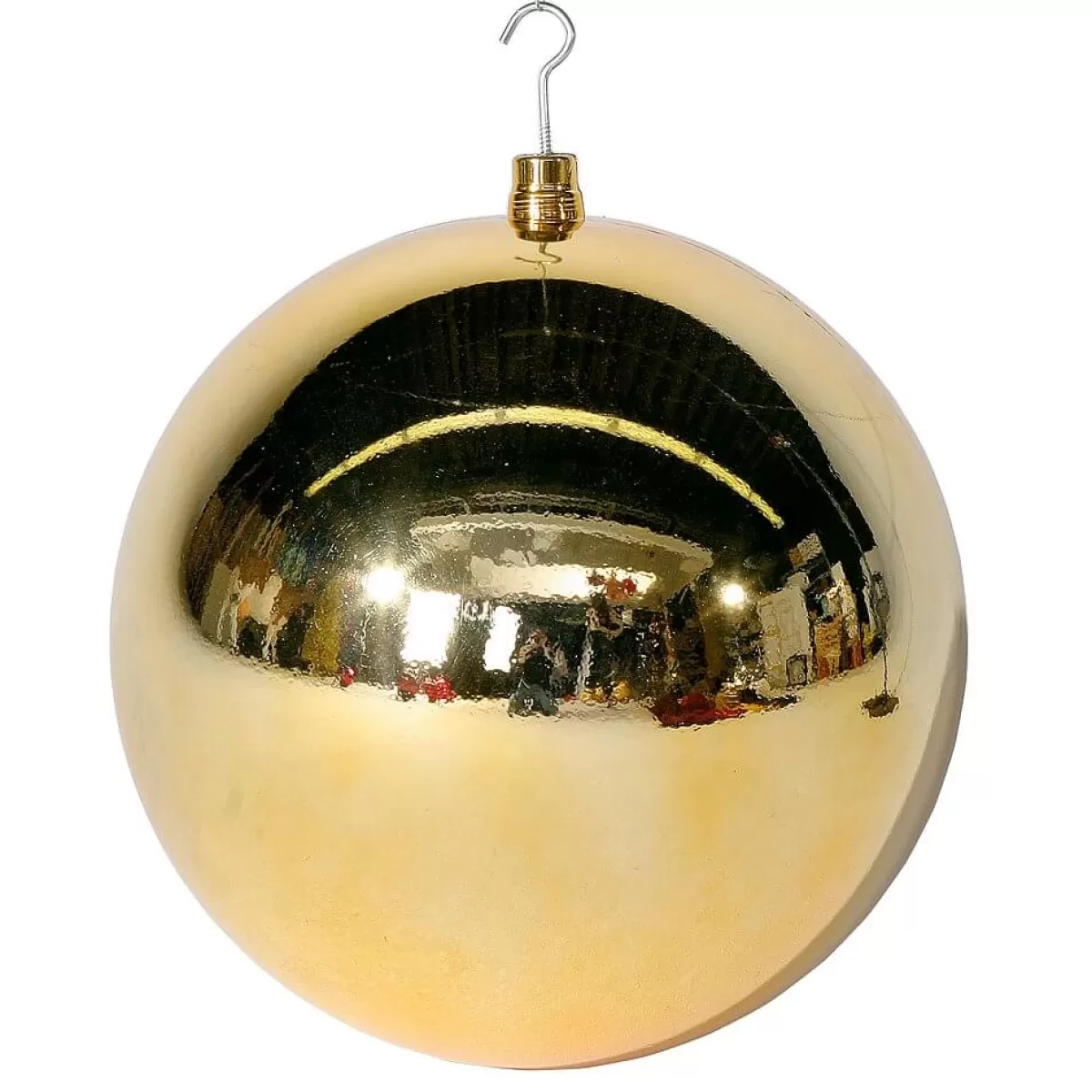 Cheap DecoWoerner Weihnachtskugel XXL Glänzend, 50 Cm gold