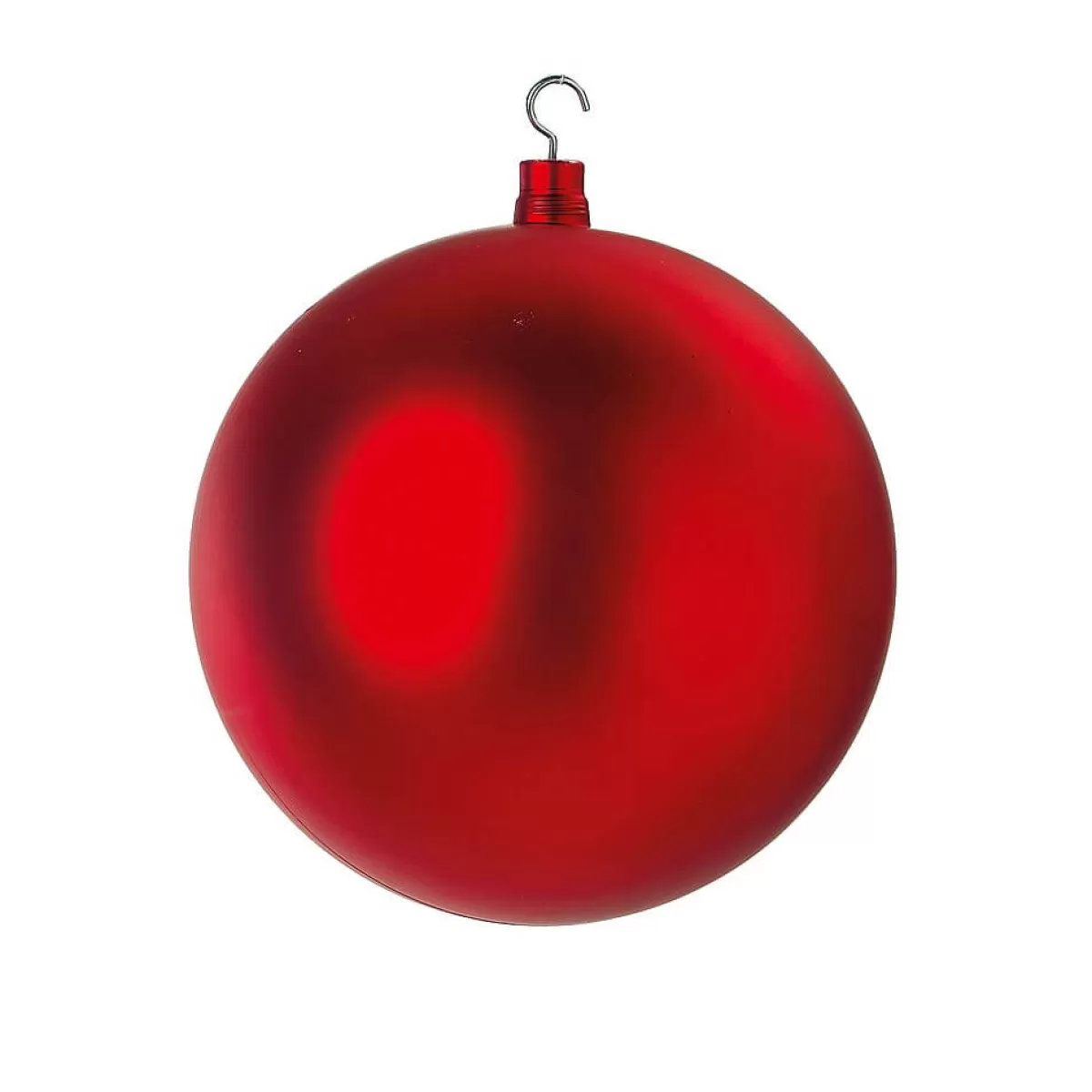 Best DecoWoerner Weihnachtskugel XXL Matt, 40 Cm rot