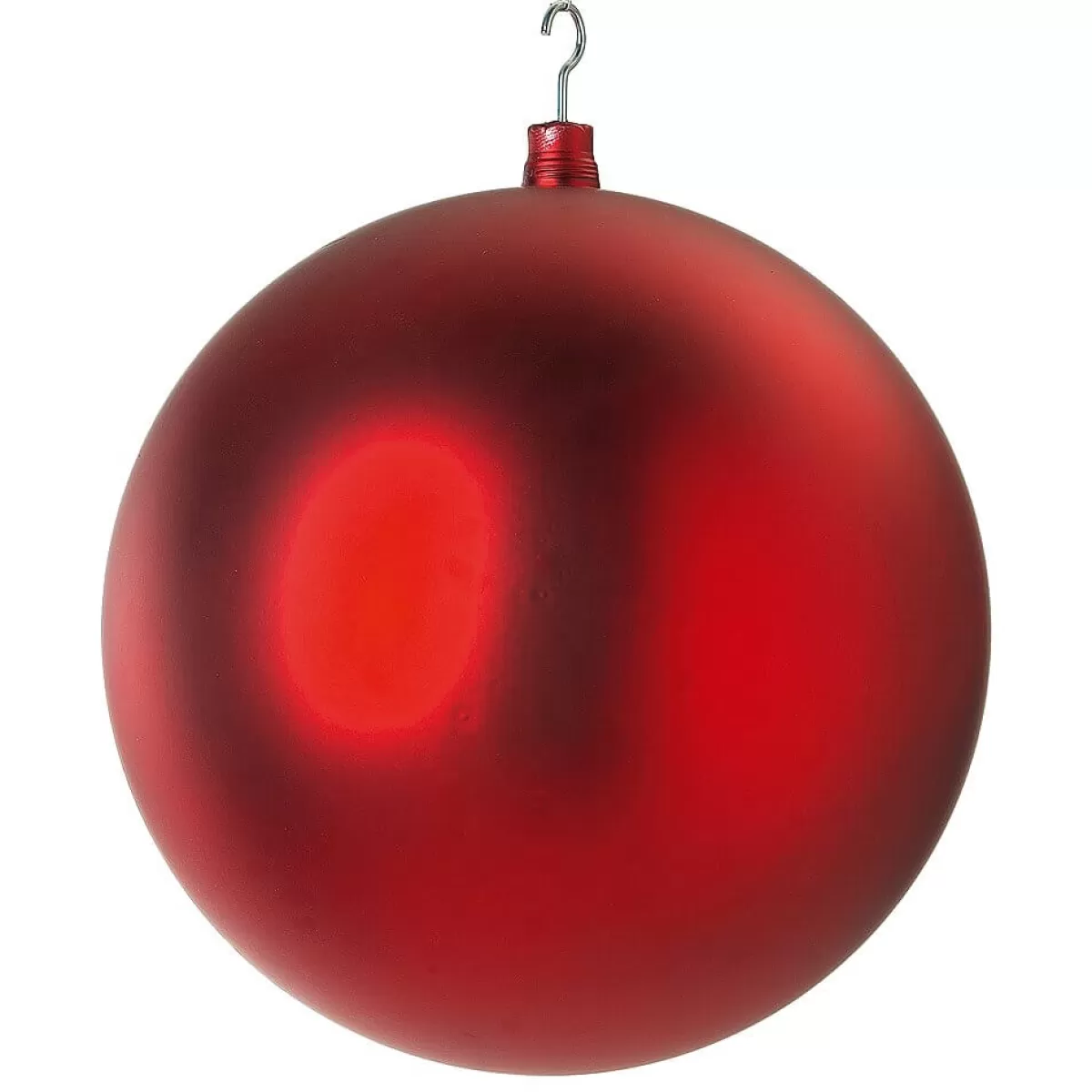 Store DecoWoerner Weihnachtskugel XXL Matt, 50 Cm rot