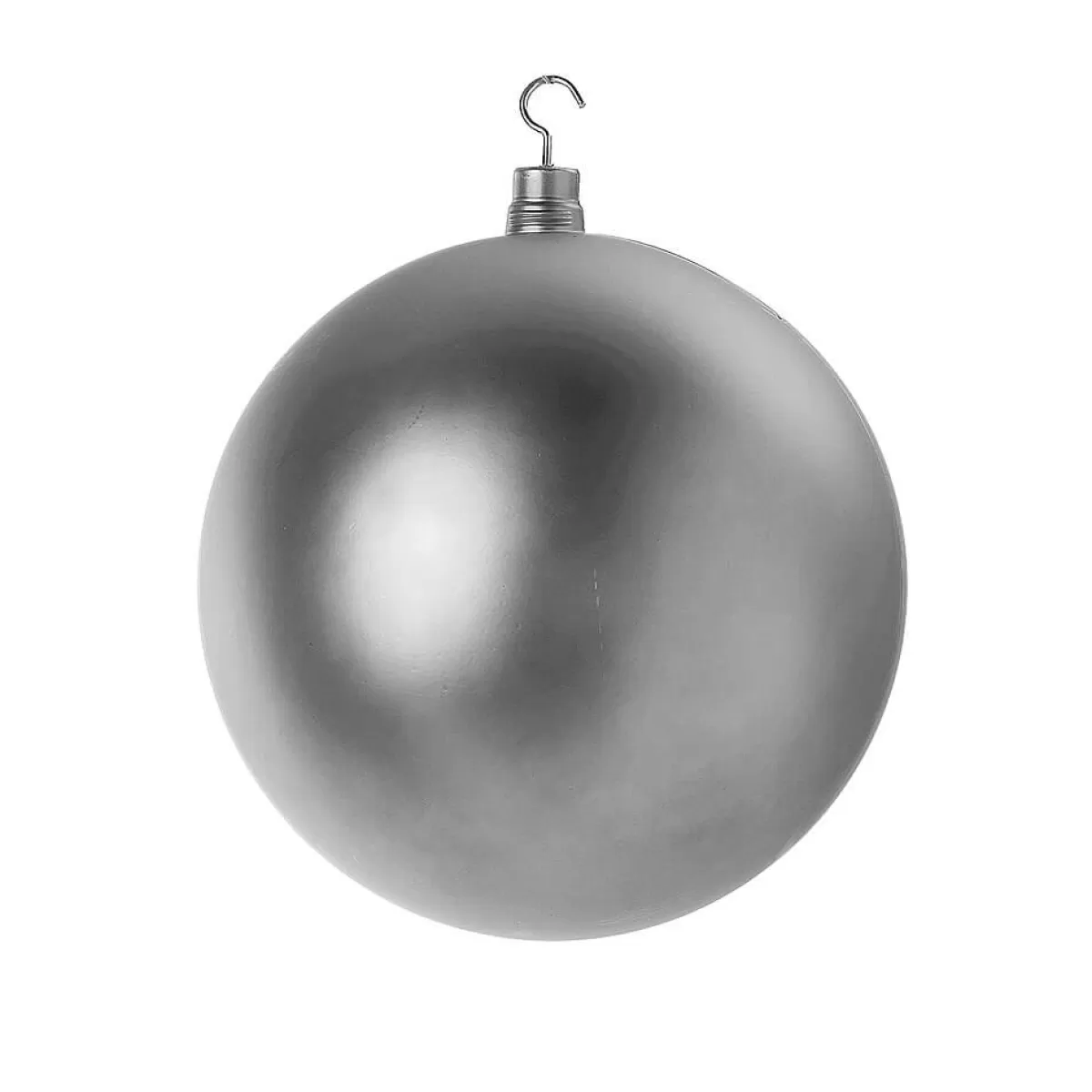 Sale DecoWoerner Weihnachtskugel XXL Matt, 30 Cm silber