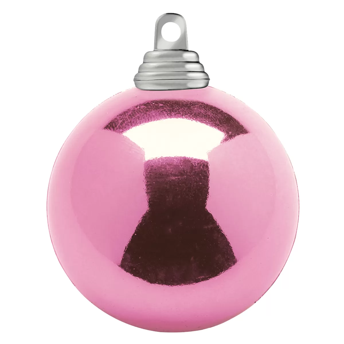 Store DecoWoerner Weihnachtskugeln Aus Schwer Entflammbarem Kunststoff Pink Glänzend rosa