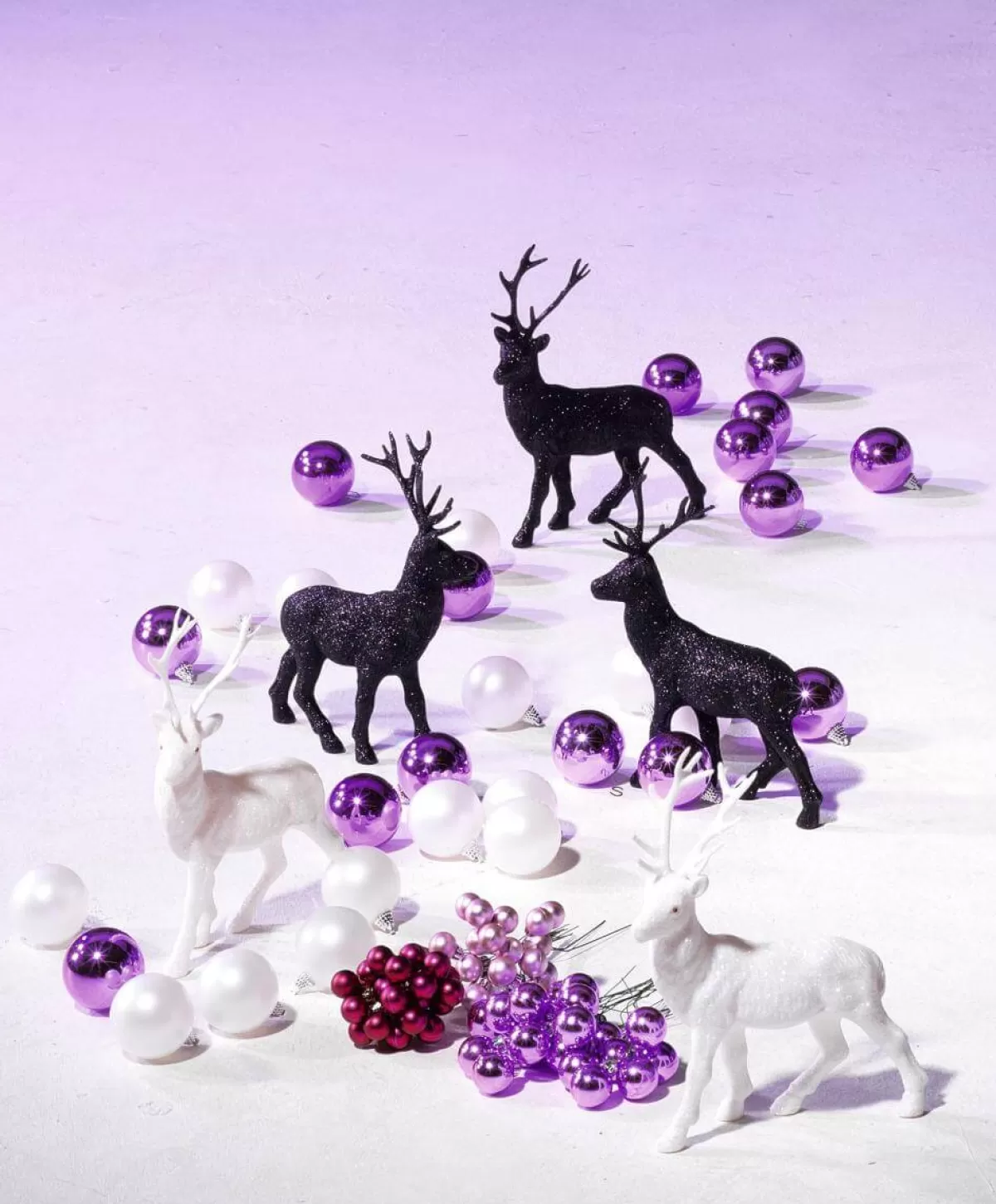 Sale DecoWoerner Weihnachtskugeln Glänzend 6 Cm violett