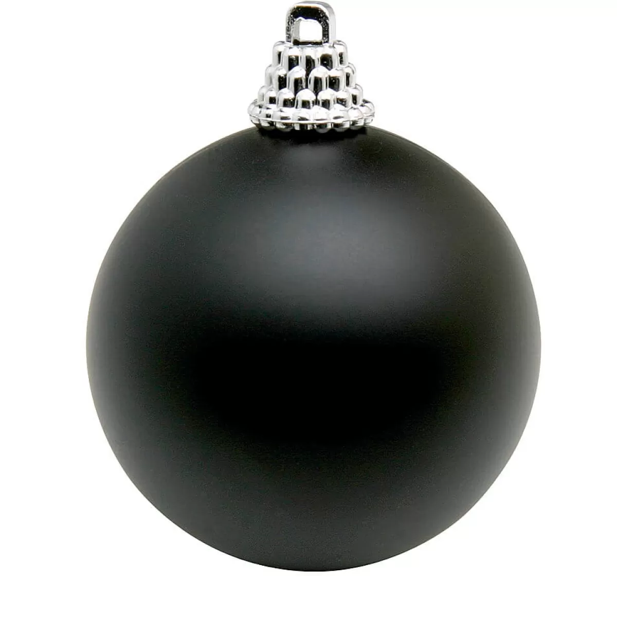 Best Sale DecoWoerner Weihnachtskugeln Matt, 6cm - 24Stück schwarz