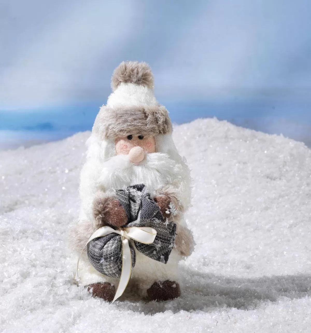 Hot DecoWoerner Winterzwerg Figur 34 Cm Groß braun