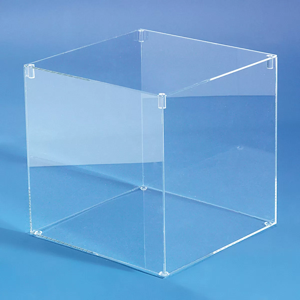 Hot DecoWoerner Würfelbox Mit Deckel 30 X 30 Cm transparent